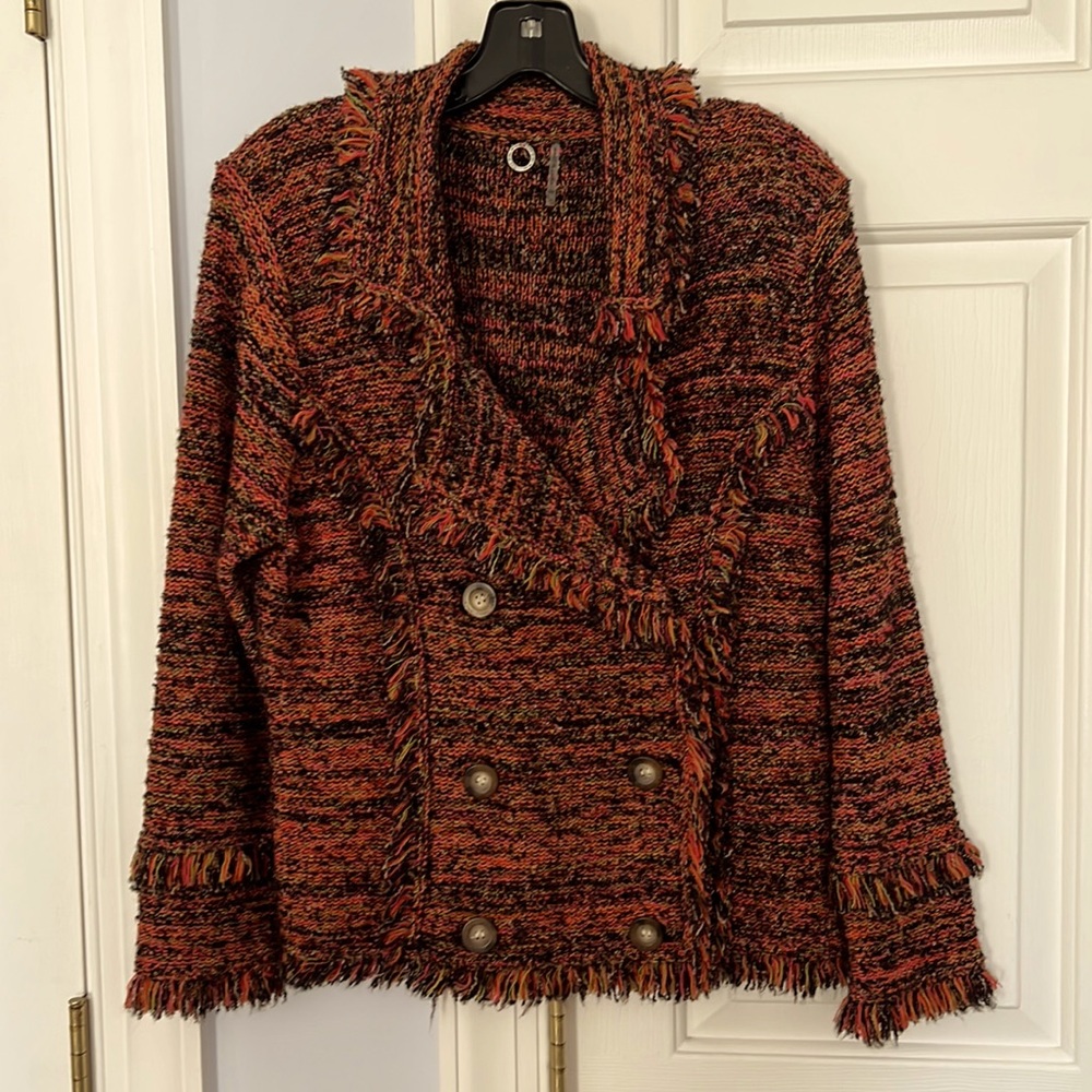 Woven Fringe Jacket